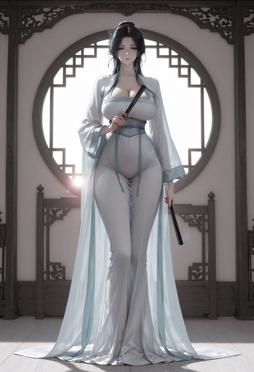 上清宫：太上长老：裴雨涵-pixiv插画-作品交流服务