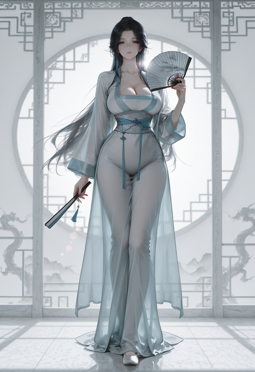 上清宫：太上长老：裴雨涵-pixiv插画-作品交流服务