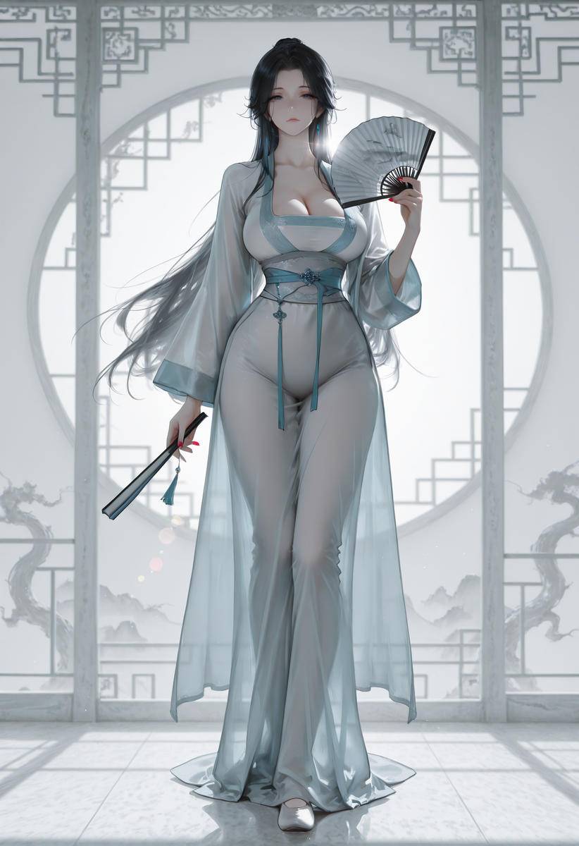 上清宫：太上长老：裴雨涵-pixiv插画-作品交流服务