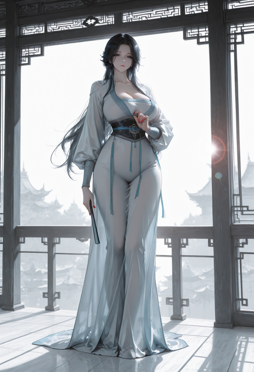 上清宫：太上长老：裴雨涵-pixiv插画-作品交流服务