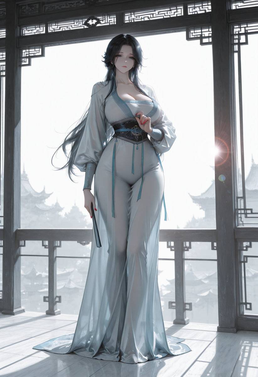 上清宫：太上长老：裴雨涵-pixiv插画-作品交流服务