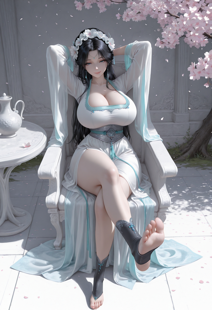 上清宫：太上长老：裴雨涵-pixiv插画-作品交流服务