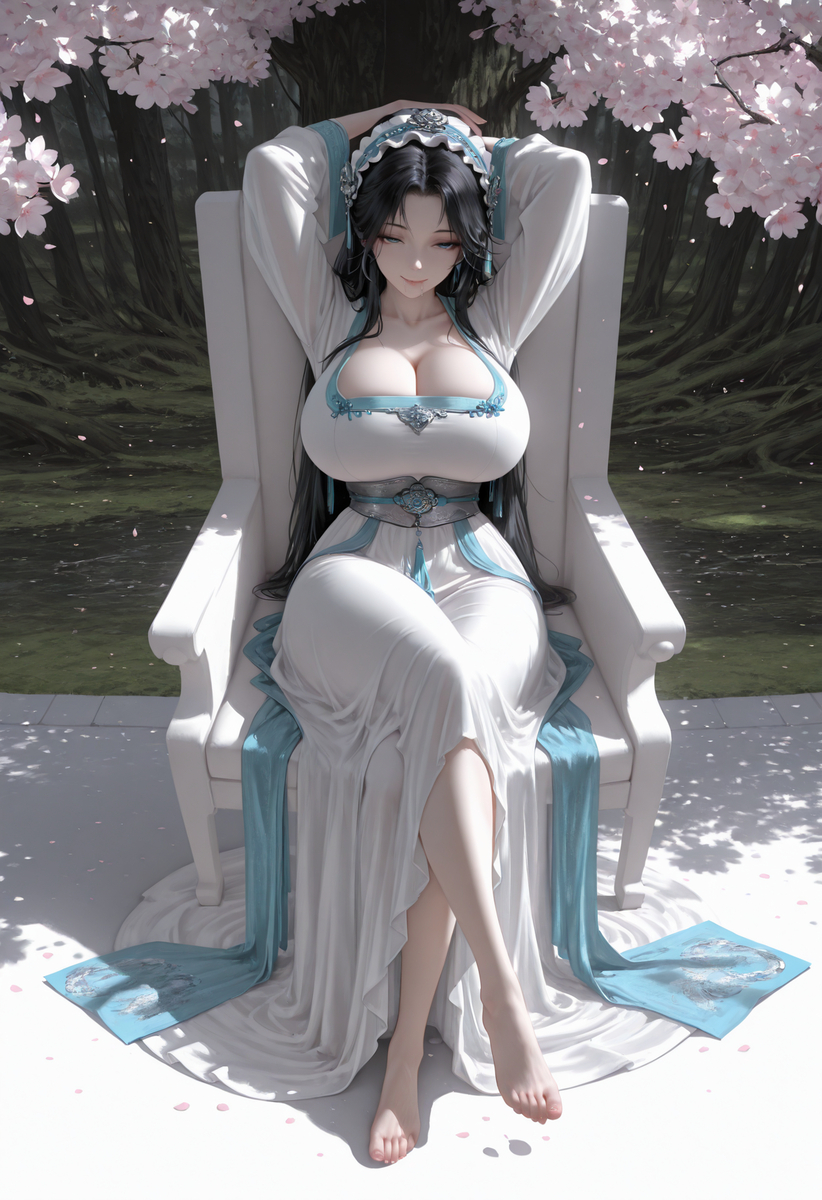 上清宫：太上长老：裴雨涵-pixiv插画-作品交流服务