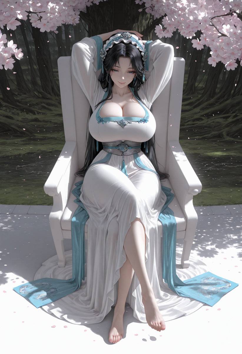 上清宫：太上长老：裴雨涵-pixiv插画-作品交流服务