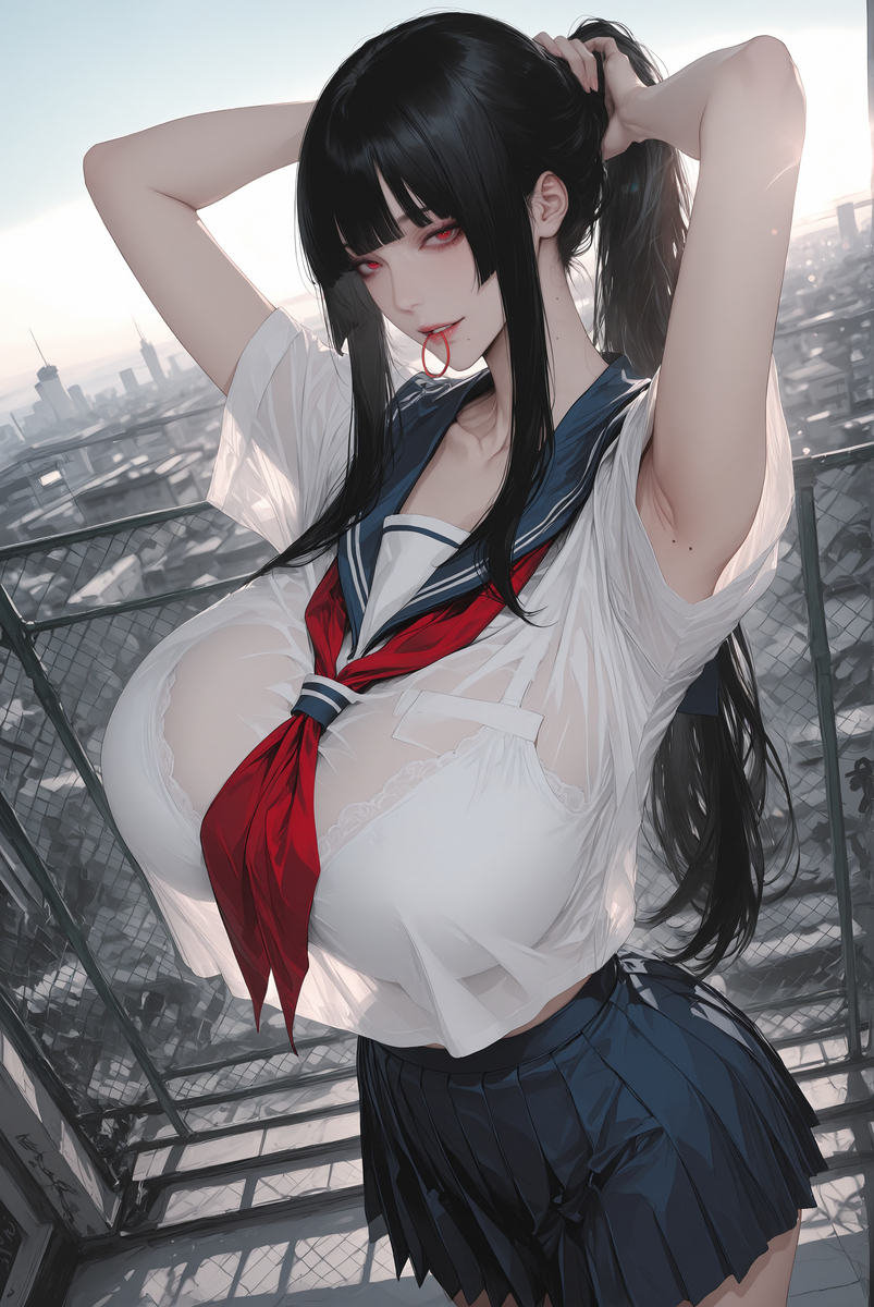 姐姐-pixiv插画-作品交流服务