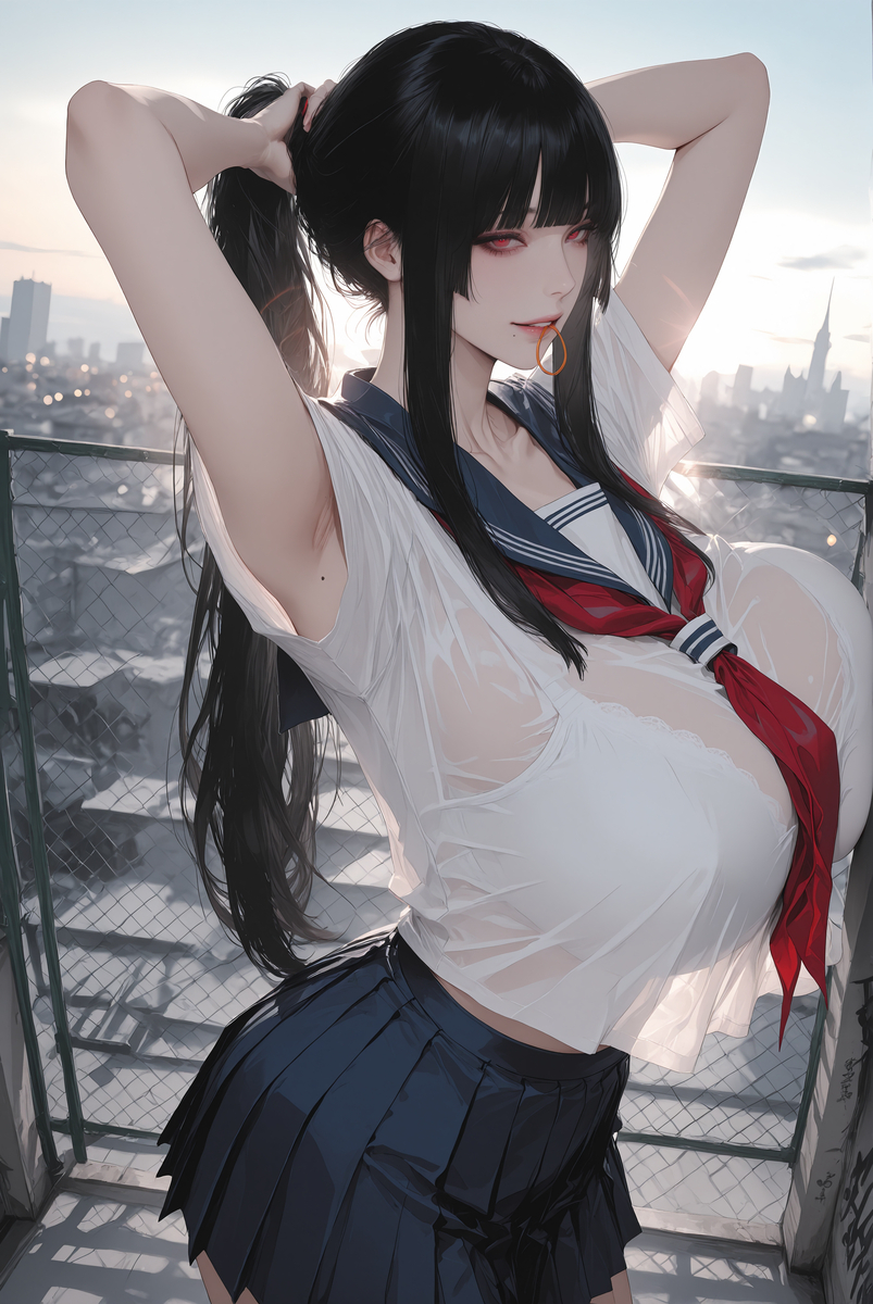 姐姐-pixiv插画-作品交流服务