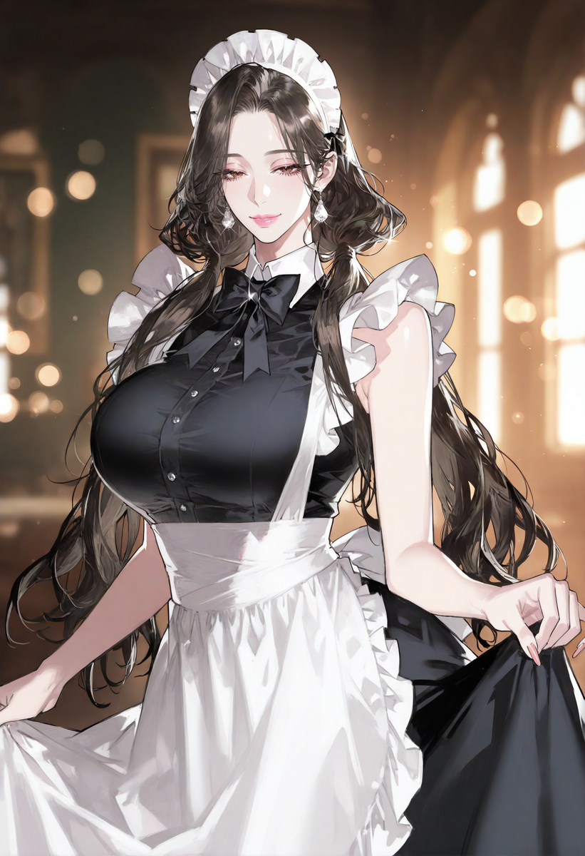 女仆-pixiv插画-作品交流服务
