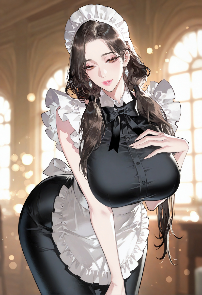 女仆-pixiv插画-作品交流服务