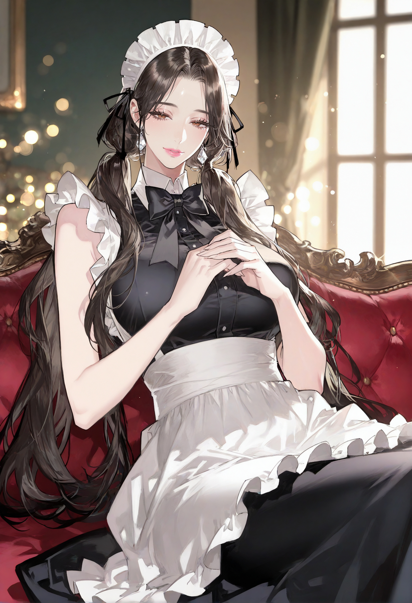 女仆-pixiv插画-作品交流服务