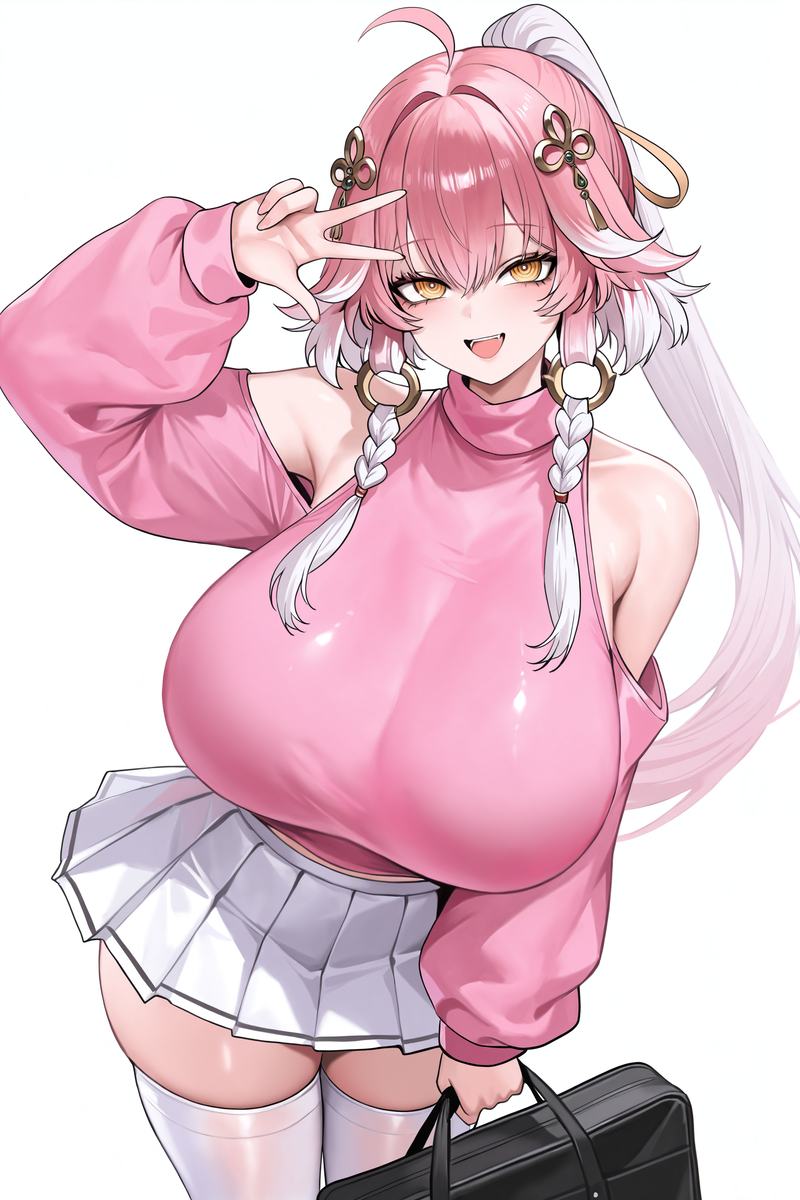 赞妮 长离-pixiv插画-作品交流服务