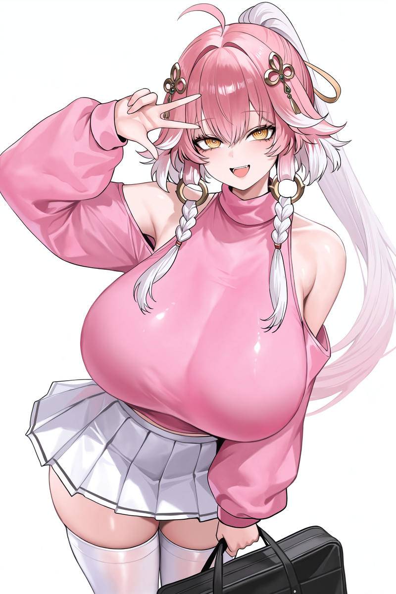 赞妮 长离-pixiv插画-作品交流服务