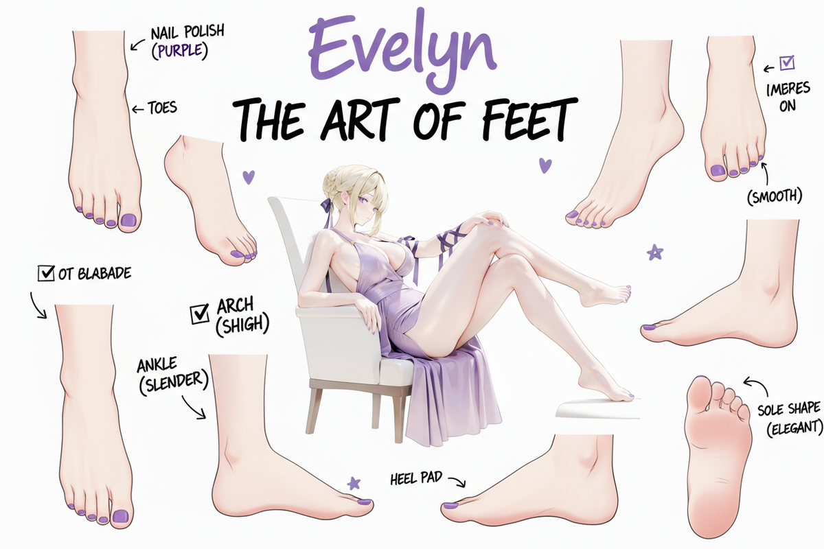 伊芙琳-pixiv插画-作品交流服务