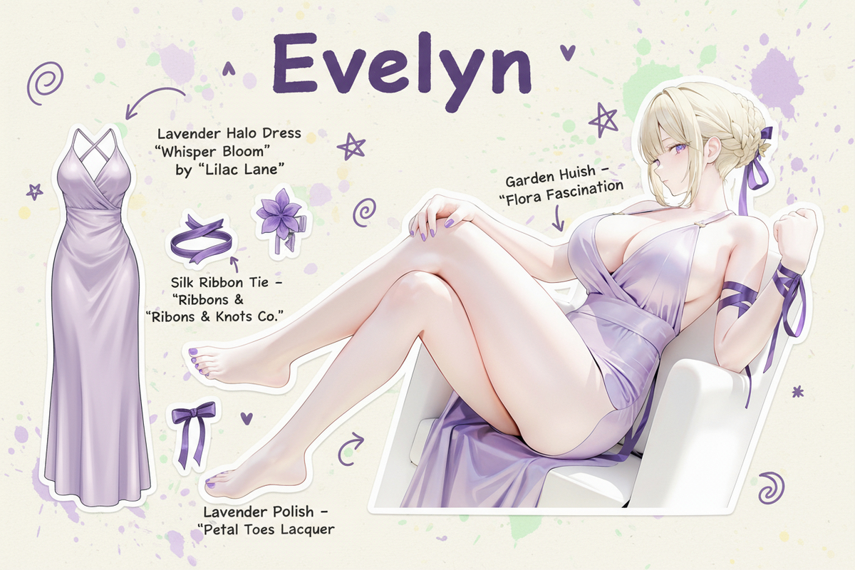 伊芙琳-pixiv插画-作品交流服务