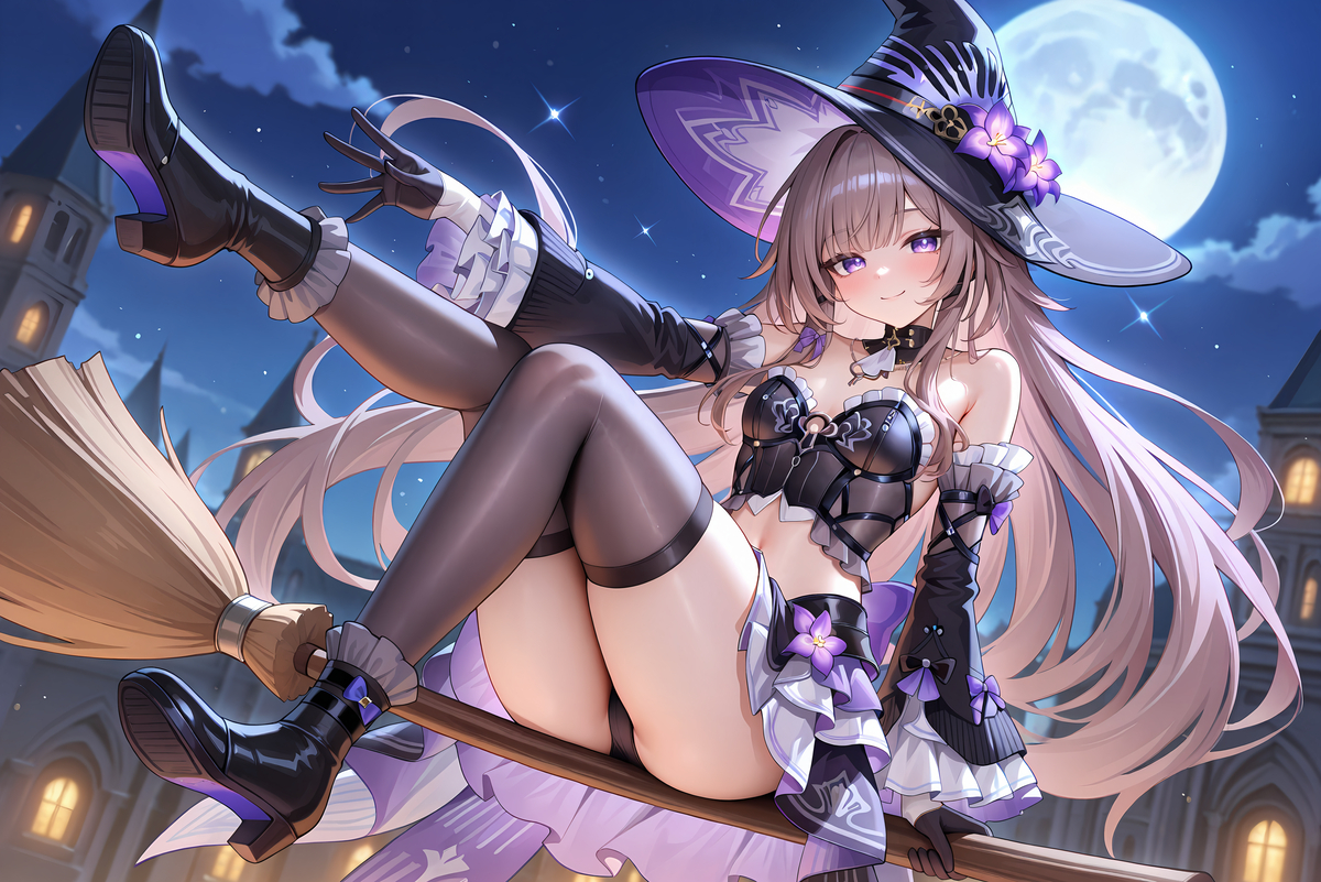 黑塔-pixiv插画-作品交流服务