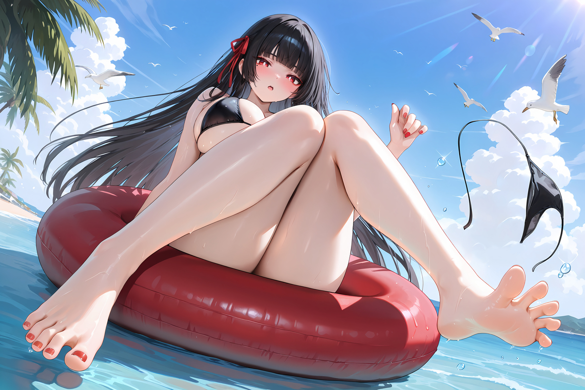 千咲-pixiv插画-作品交流服务