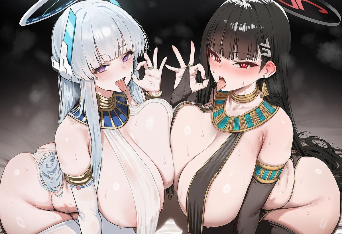 調月リオ 生塩ノア-pixiv插画-作品交流服务