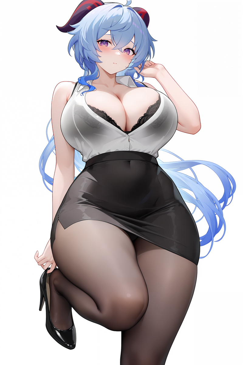 甘雨-pixiv插画-作品交流服务