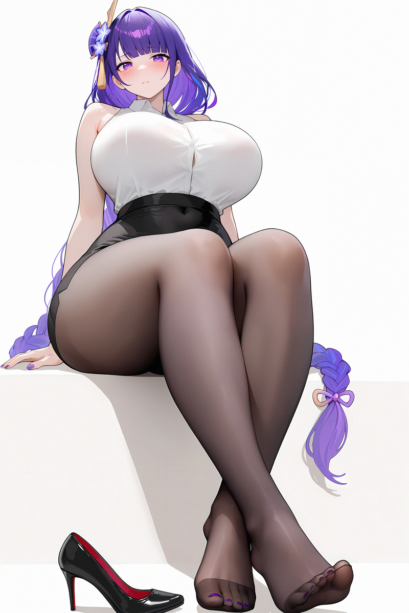 雷電将軍-pixiv插画-作品交流服务