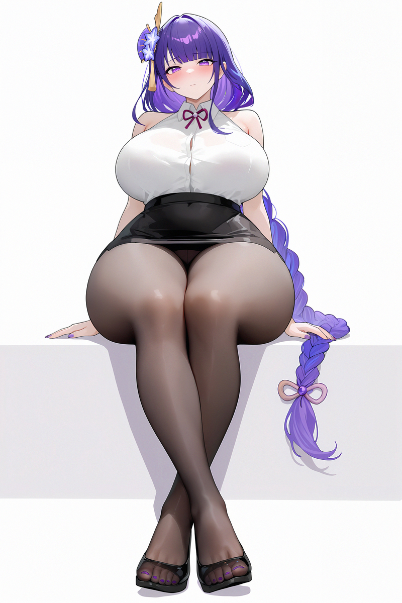 雷電将軍-pixiv插画-作品交流服务