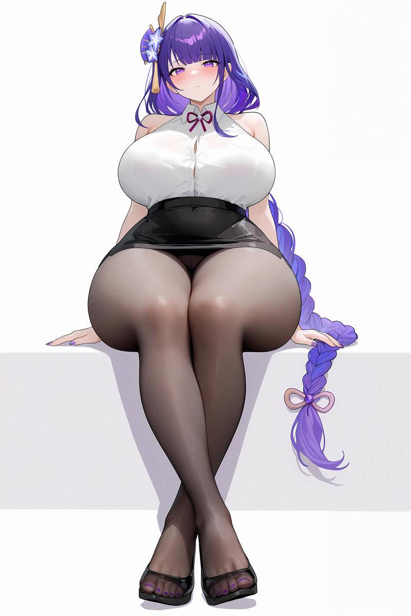 雷電将軍-pixiv插画-作品交流服务