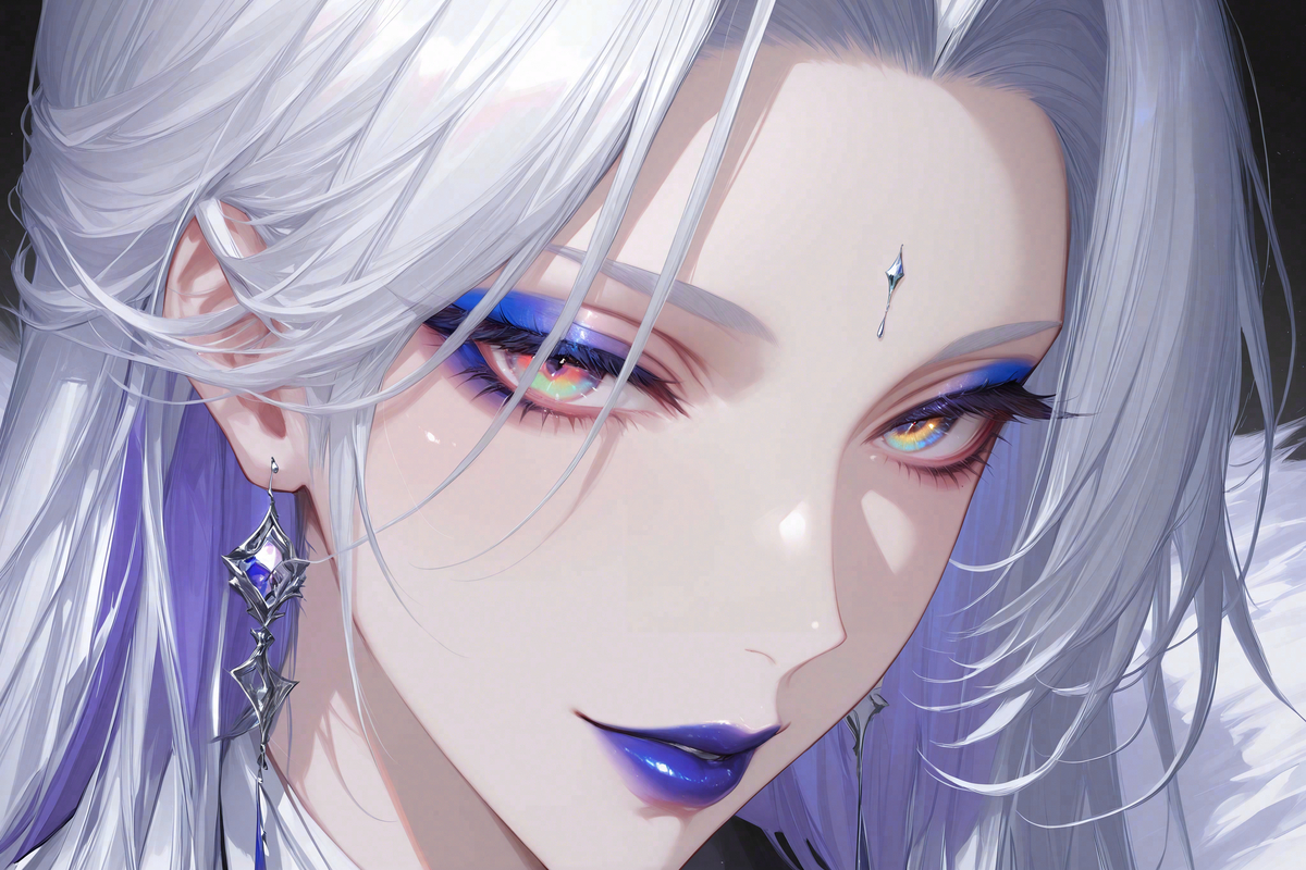 白发御姐-pixiv插画-作品交流服务