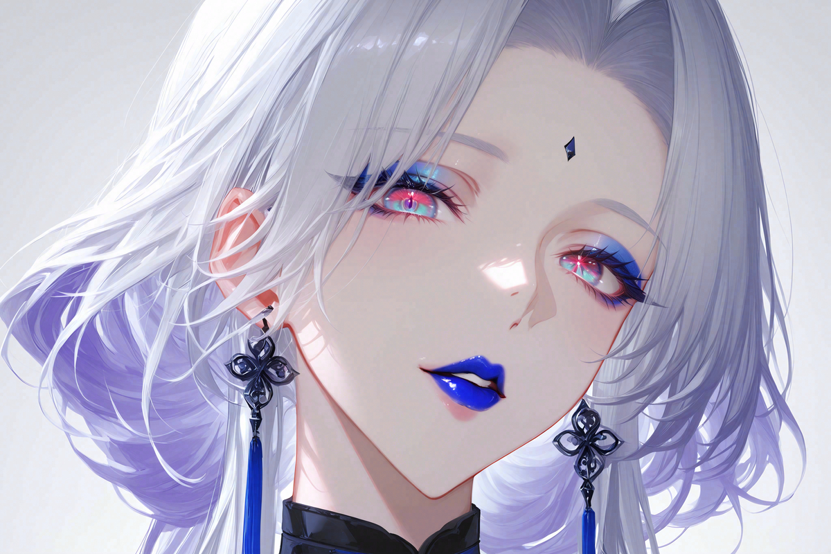 白发御姐-pixiv插画-作品交流服务