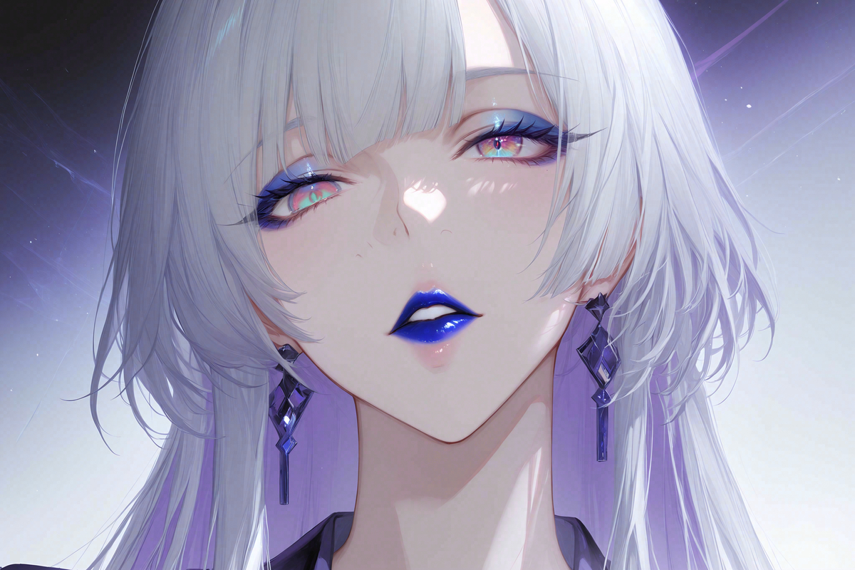 白发御姐-pixiv插画-作品交流服务