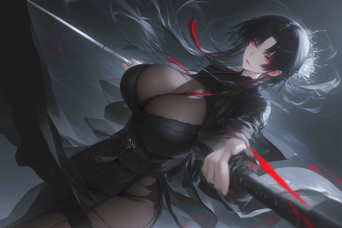 JK剑客-pixiv插画-作品交流服务