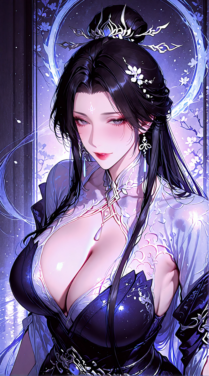 古风少女-pixiv插画-作品交流服务