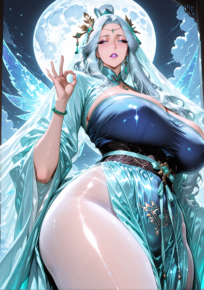 昆仑仙子-pixiv插画-作品交流服务