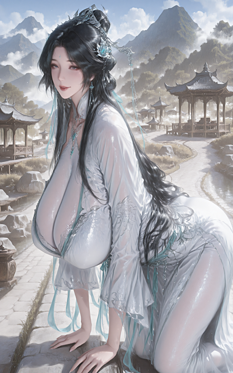 和仙子师尊出去游玩-pixiv插画-作品交流服务