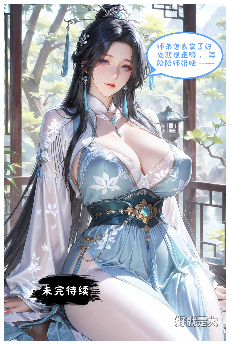 图片[11]-和大师姐一起下山游玩-pixiv插画-作品交流服务