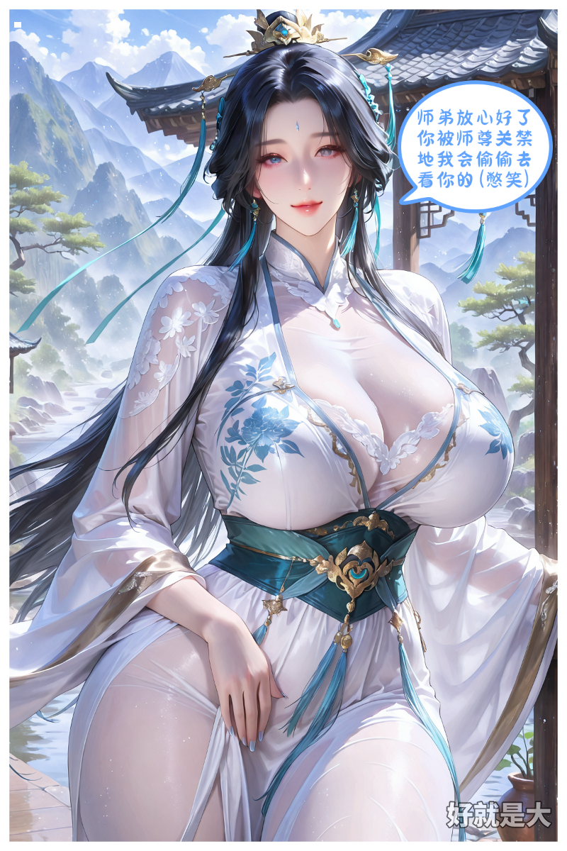 图片[6]-和大师姐一起下山游玩-pixiv插画-作品交流服务