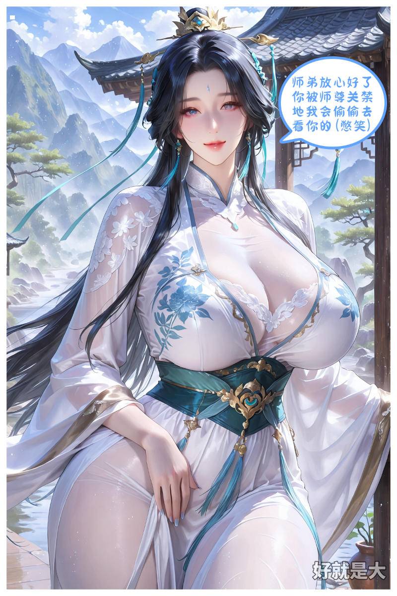 图片[6]-和大师姐一起下山游玩-pixiv插画-作品交流服务