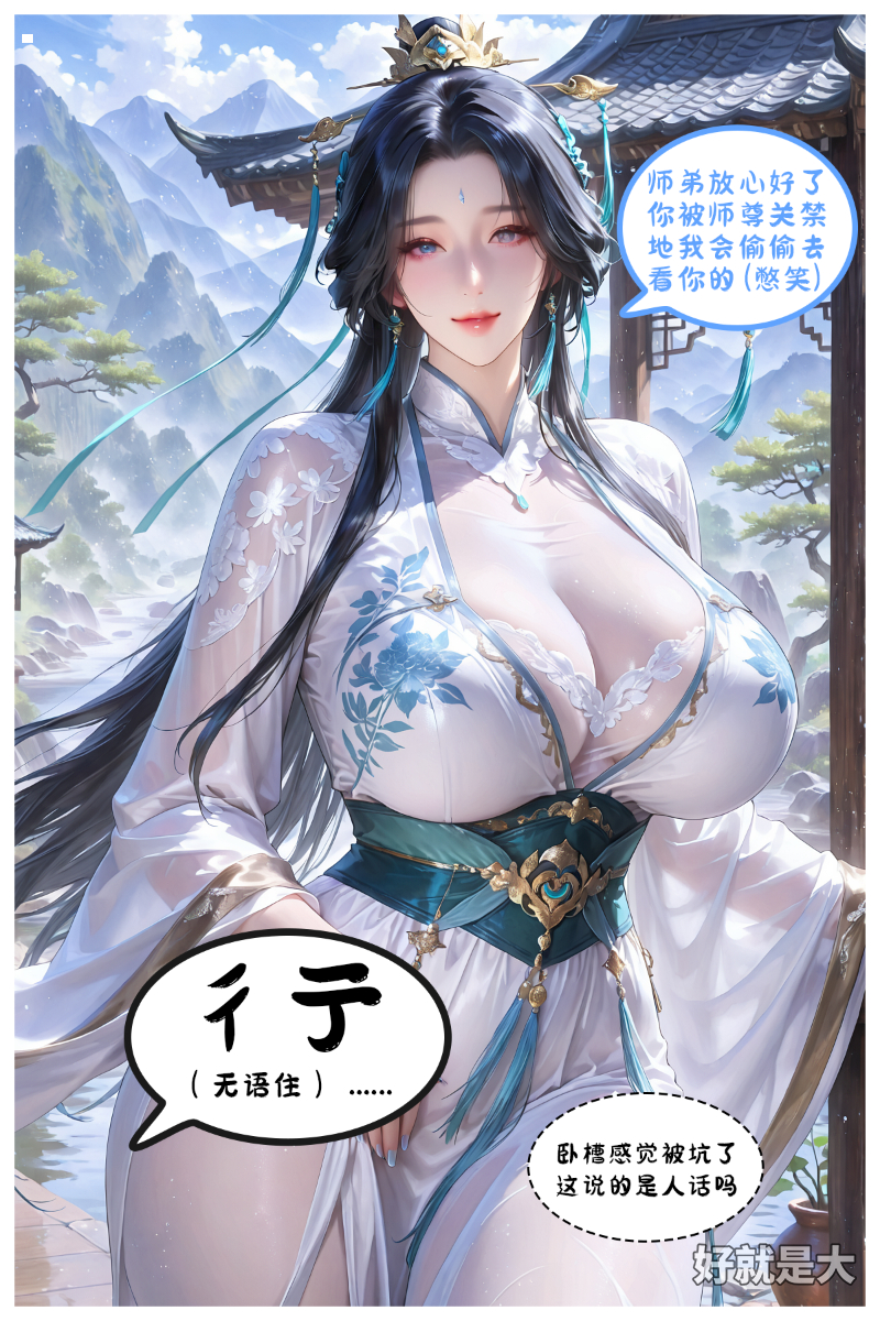 图片[7]-和大师姐一起下山游玩-pixiv插画-作品交流服务