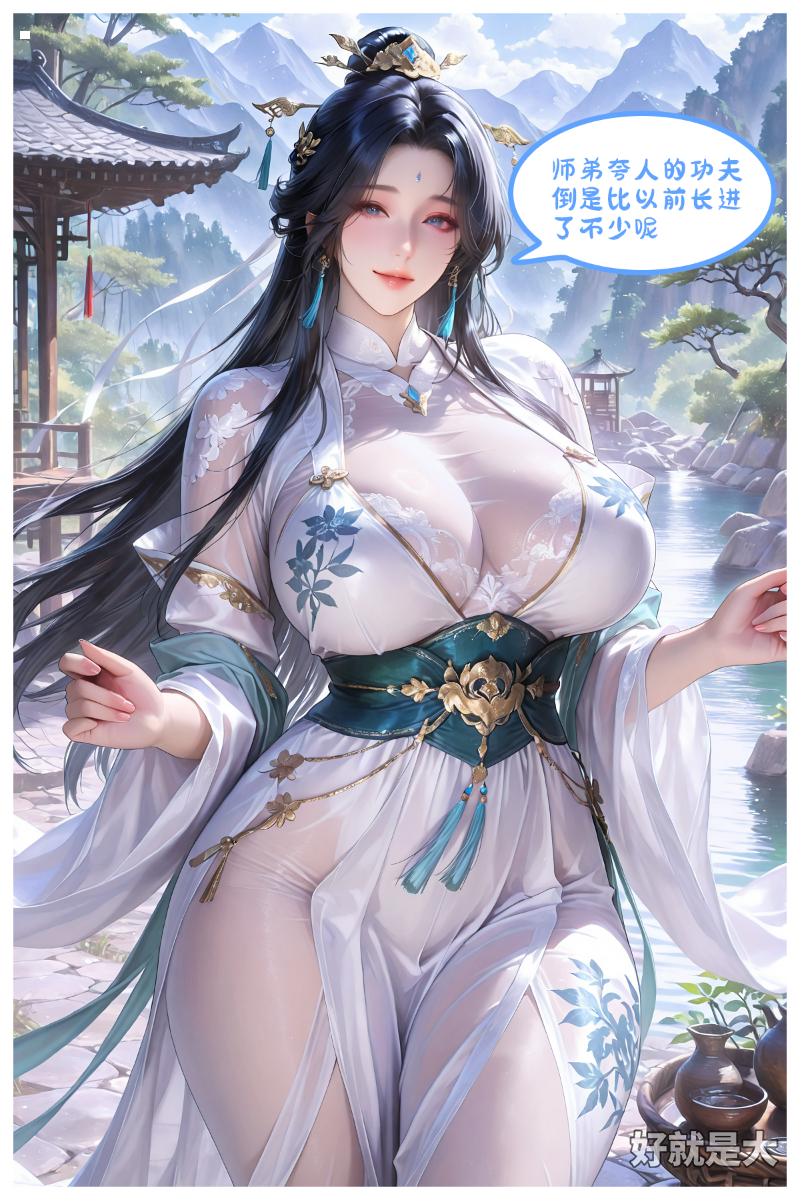 图片[9]-和大师姐一起下山游玩-pixiv插画-作品交流服务