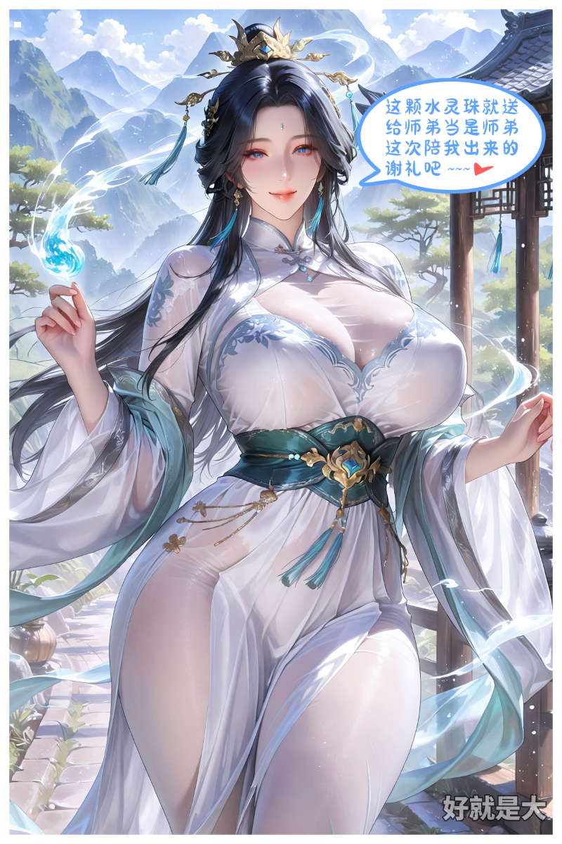 图片[10]-和大师姐一起下山游玩-pixiv插画-作品交流服务
