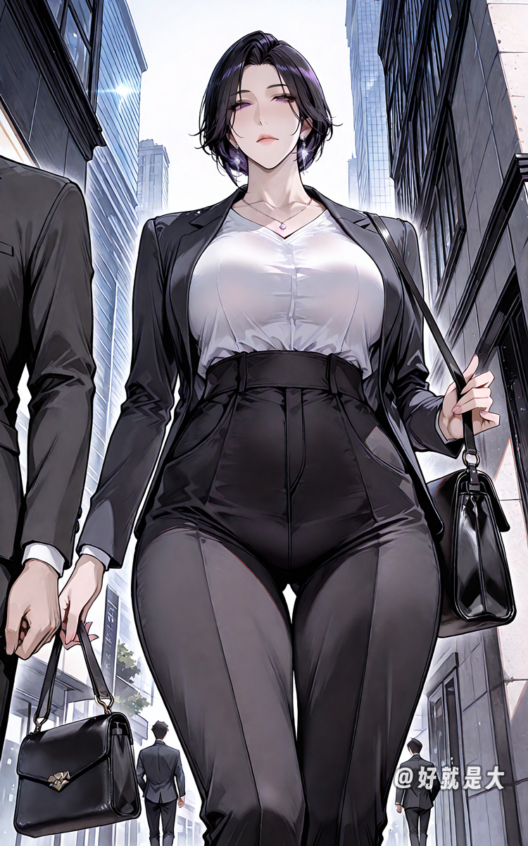 都市丽人-pixiv插画-作品交流服务