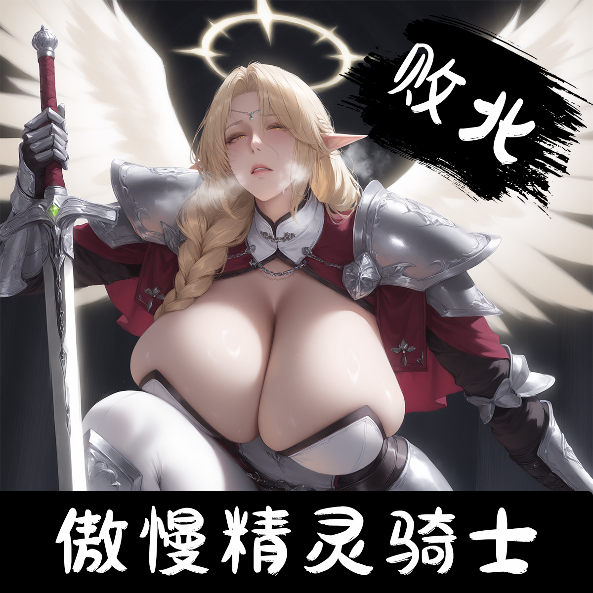 傲慢的精灵骑士战败-pixiv插画-作品交流服务