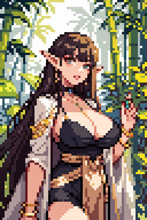 Elf Maiden-pixiv插画-作品交流服务