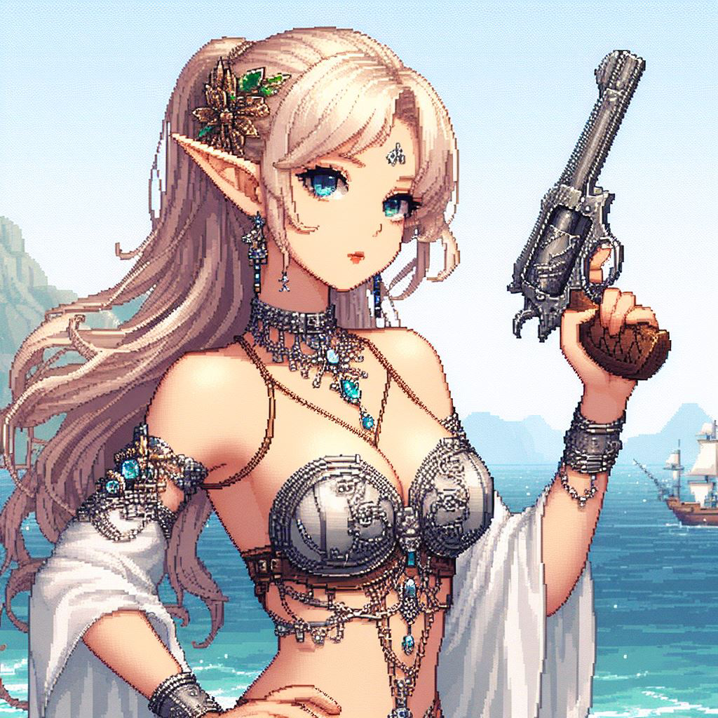 Elven Pirate-pixiv插画-作品交流服务