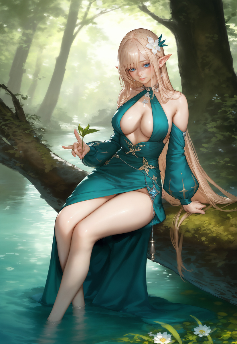 refined elf-pixiv插画-作品交流服务