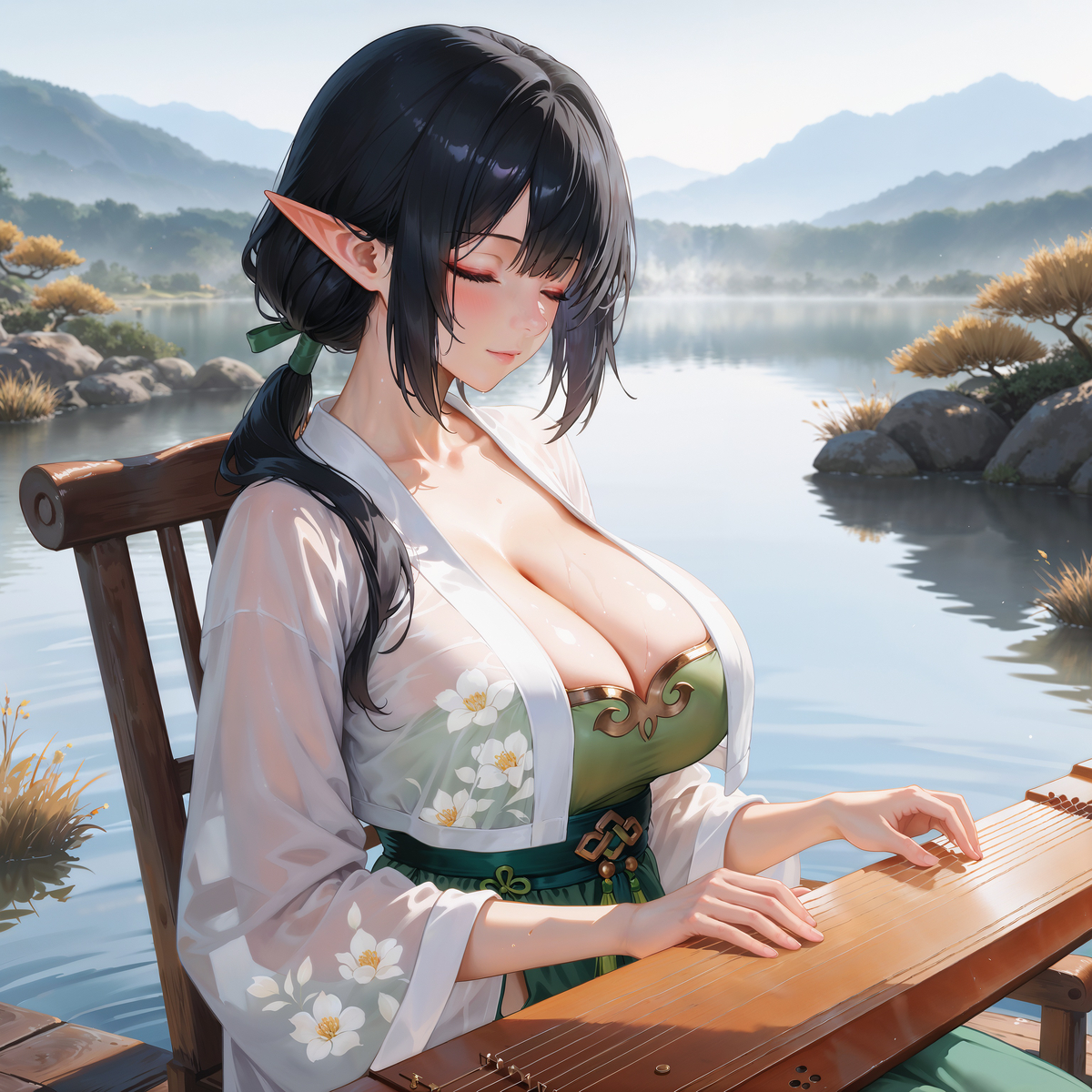 Wind Moves風動-琴動-心動-pixiv插画-作品交流服务