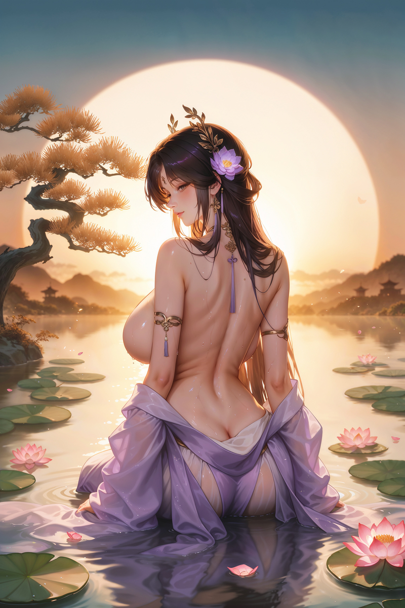 夕沐斜陽-pixiv插画-作品交流服务