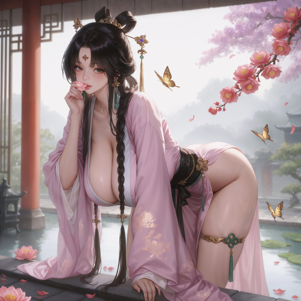 香花戀蝶-pixiv插画-作品交流服务