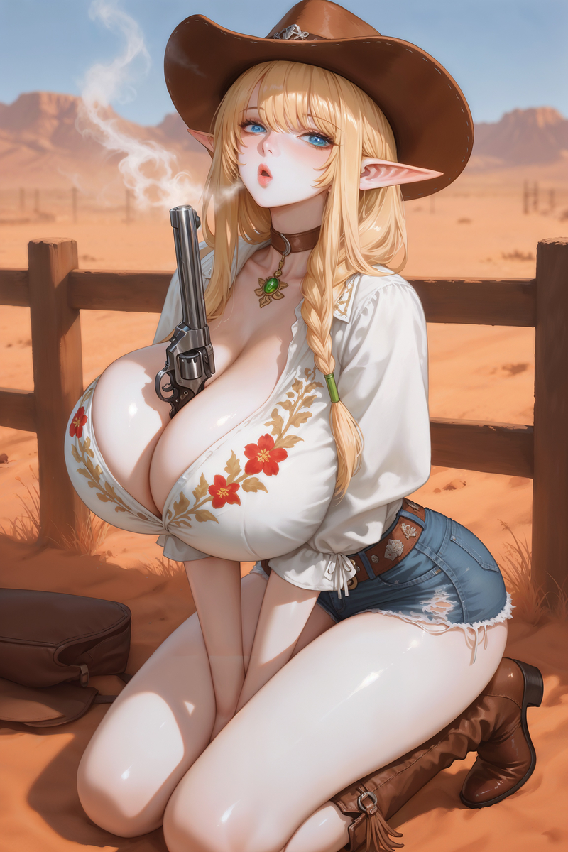 Elf of the West-pixiv插画-作品交流服务