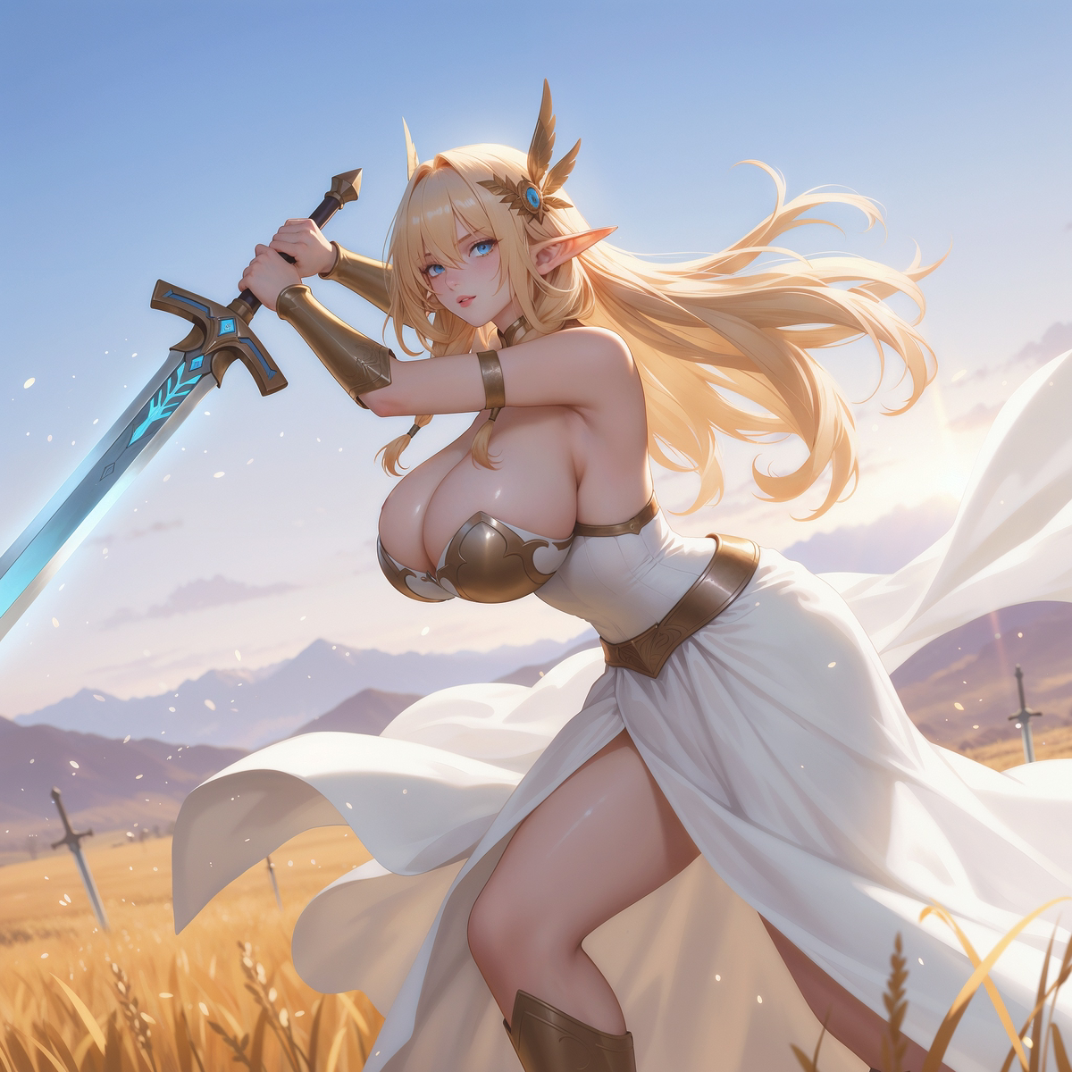 Valkyrie's battle-pixiv插画-作品交流服务