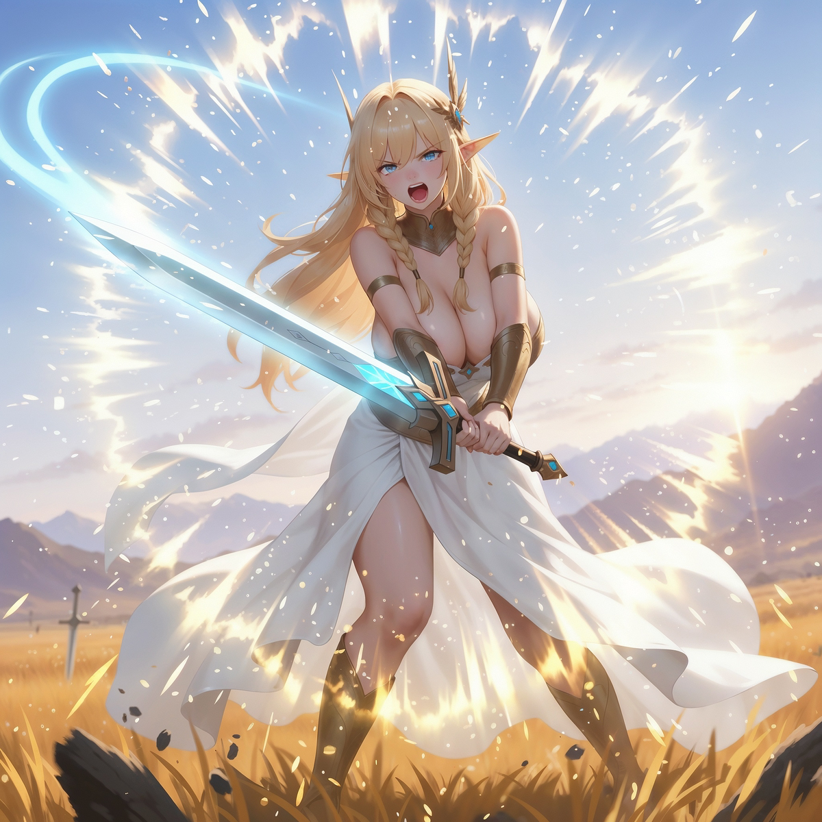 Valkyrie's battle-pixiv插画-作品交流服务