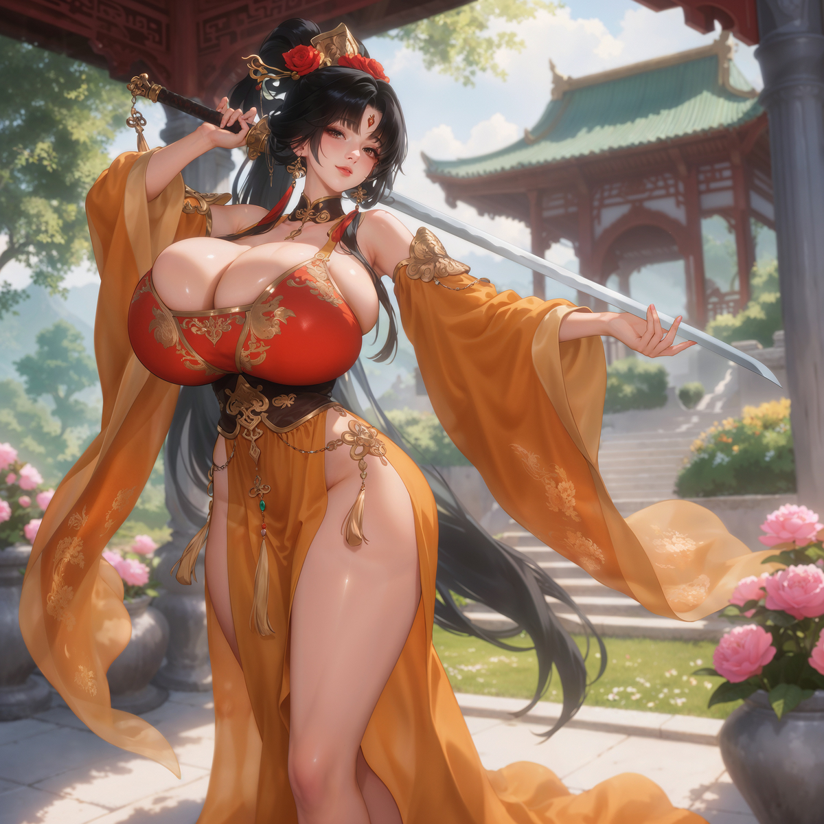 華園論剣-pixiv插画-作品交流服务