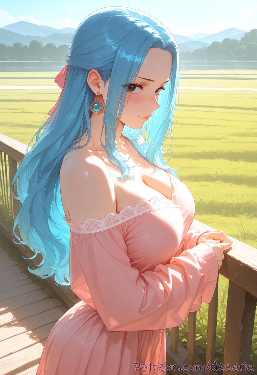 Vivi Nefertari from One Piece-pixiv插画-作品交流服务